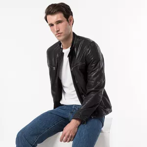 Veste en cuir