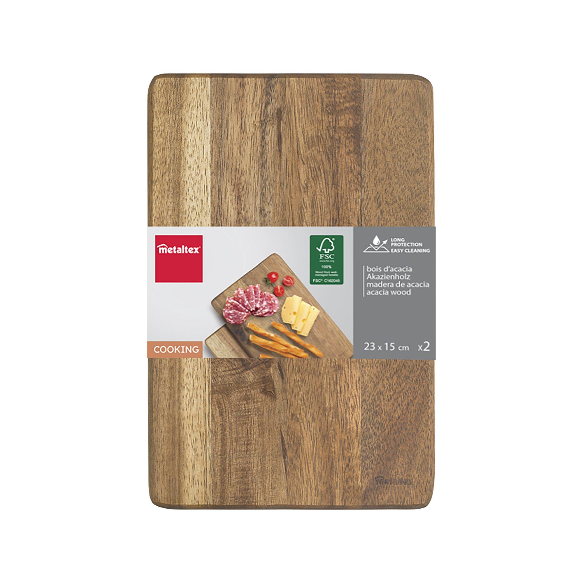 metaltex Schneidbrett-Set Acacia 