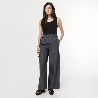 Manor Woman  Lange Hose, Flared Fit Anthrazit