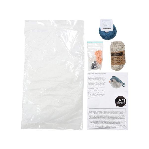 I am Creative Set uncinetto Uccello blu 