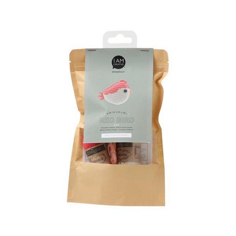 I am Creative Set de crochet Oiseau rouge 