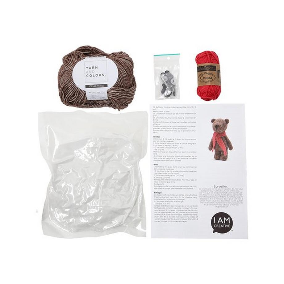 I am Creative Set de crochet Bobby Bear 