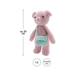 I am Creative Set de crochet Betty Pig 