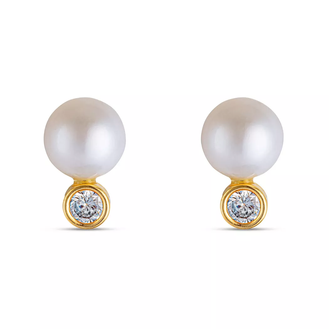 Puro® - Ohrringe, One Size, Gelbgold 6