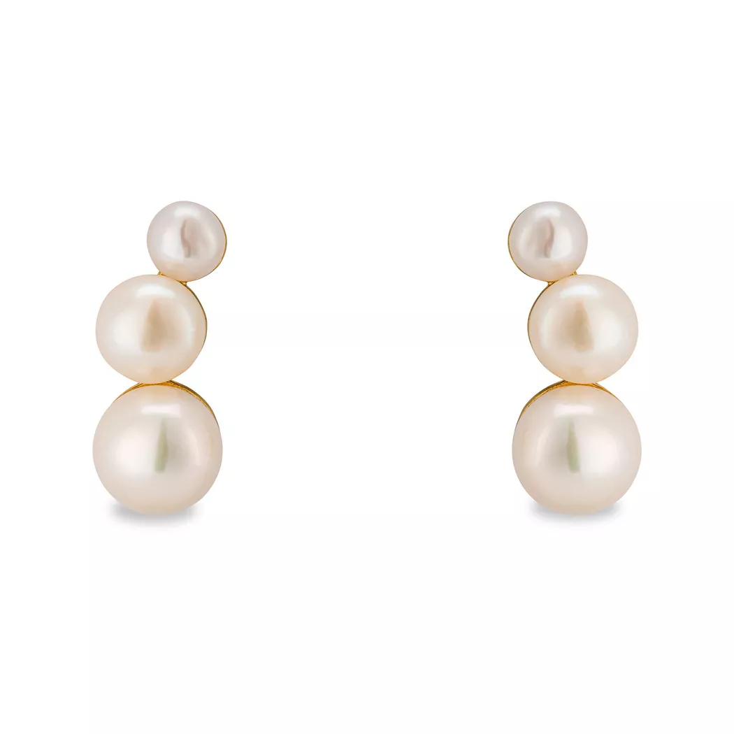 Puro® - Ohrringe, One Size, Gelbgold 8