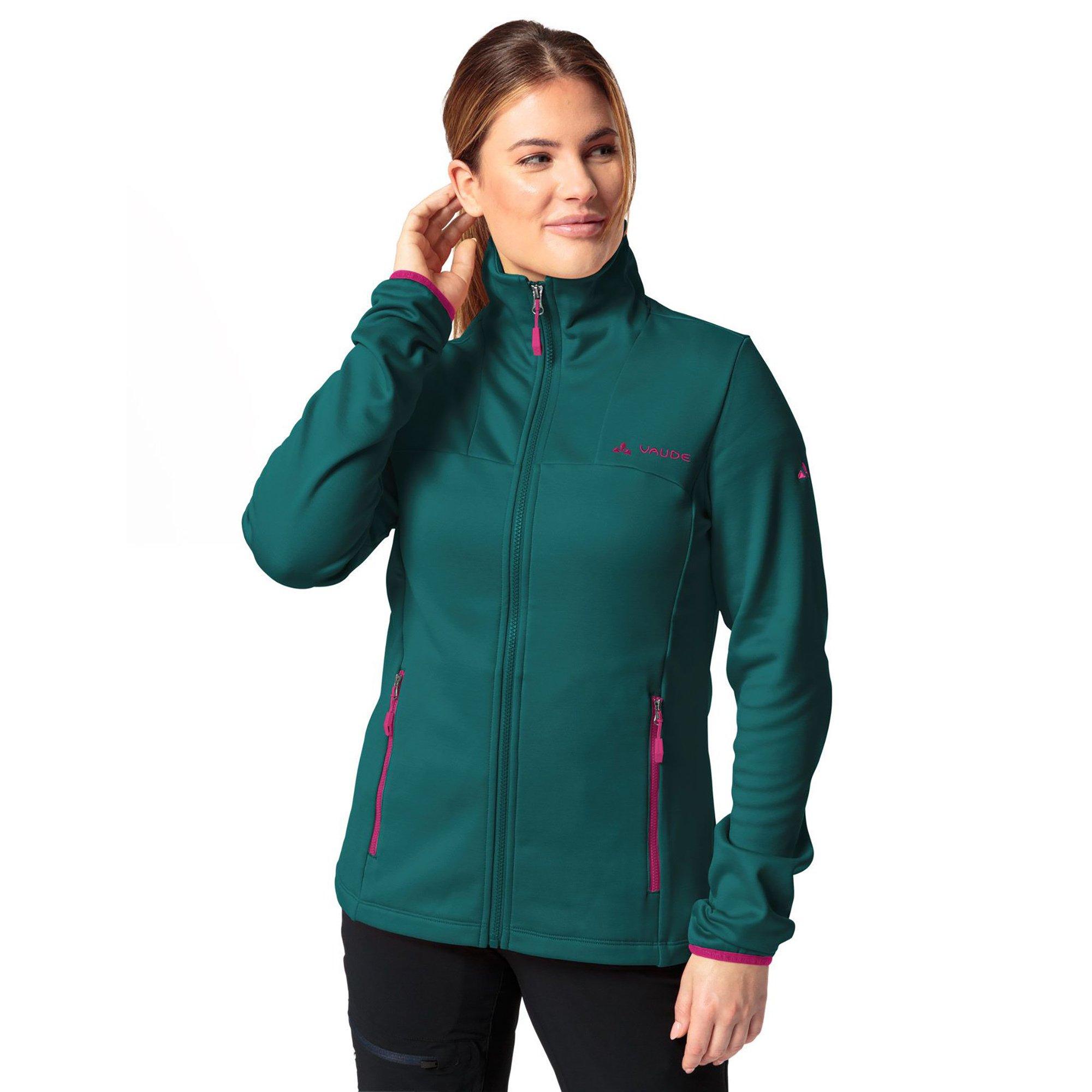 Image of Trekkingjacke Ohne Kapuze Damen Türkisblau 40