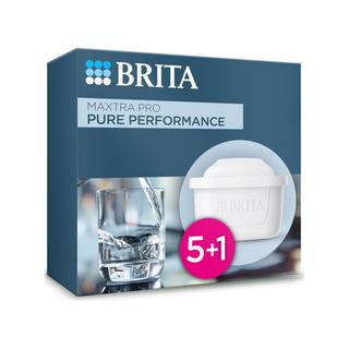 BRITA Wasserfilter-Kartuschen-Set MAXTRA PRO Pure Performance 5+1 