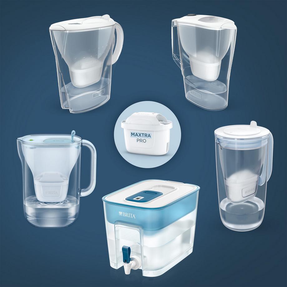 BRITA Wasserfilter-Kartuschen-Set MAXTRA PRO Pure Performance 5+1 