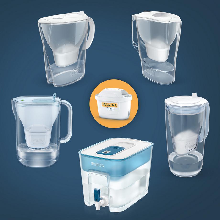 BRITA Wasserfilter-Kartuschen-Set MAXTRA PRO Extra Kalkschutz 5+1 