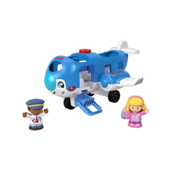 Image of Fisher Price Little People Flugzeug Spielzeug mit Figuren, Lernspielzeug