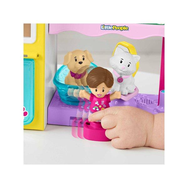 Fisher Price  Little People Barbie Station pour animaux Set de jeu avec 3 figurines 