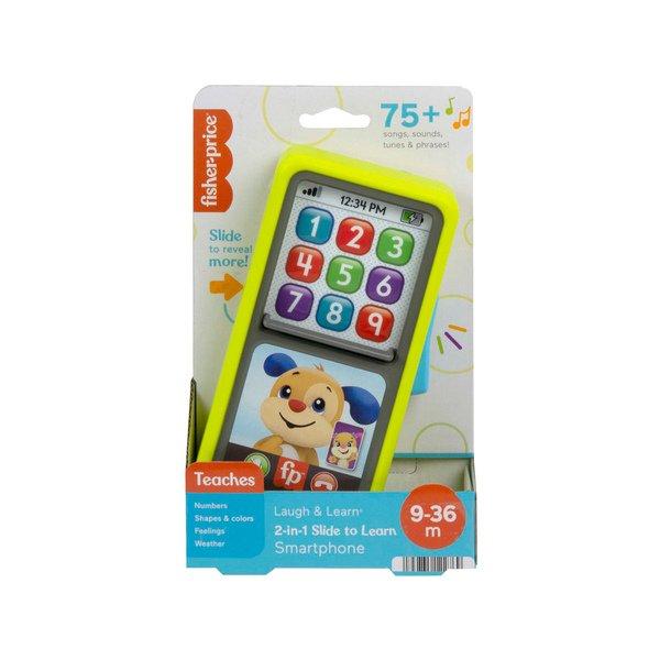 Fisher Price  2-in-1 Slide to Learn Smartphone  (DU, F, D, I, QE) 