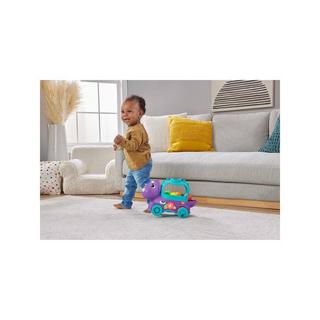 Fisher Price  Bällespass Nachzieh-Dino, Dinosaurier Motorik-Spielzeug 