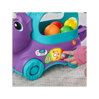 Fisher Price  Bällespass Nachzieh-Dino, Dinosaurier Motorik-Spielzeug 