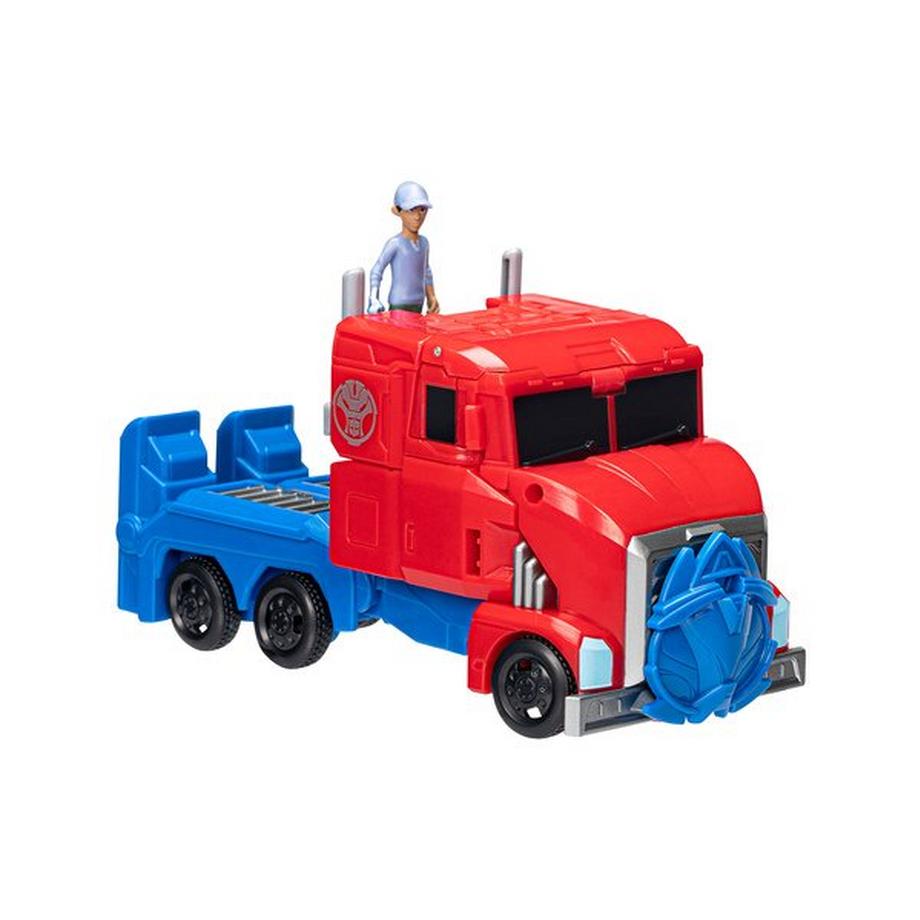 TRANSFORMERS  EarthSpark Spin Changer Optimus Prime und Robby Malto Figur 