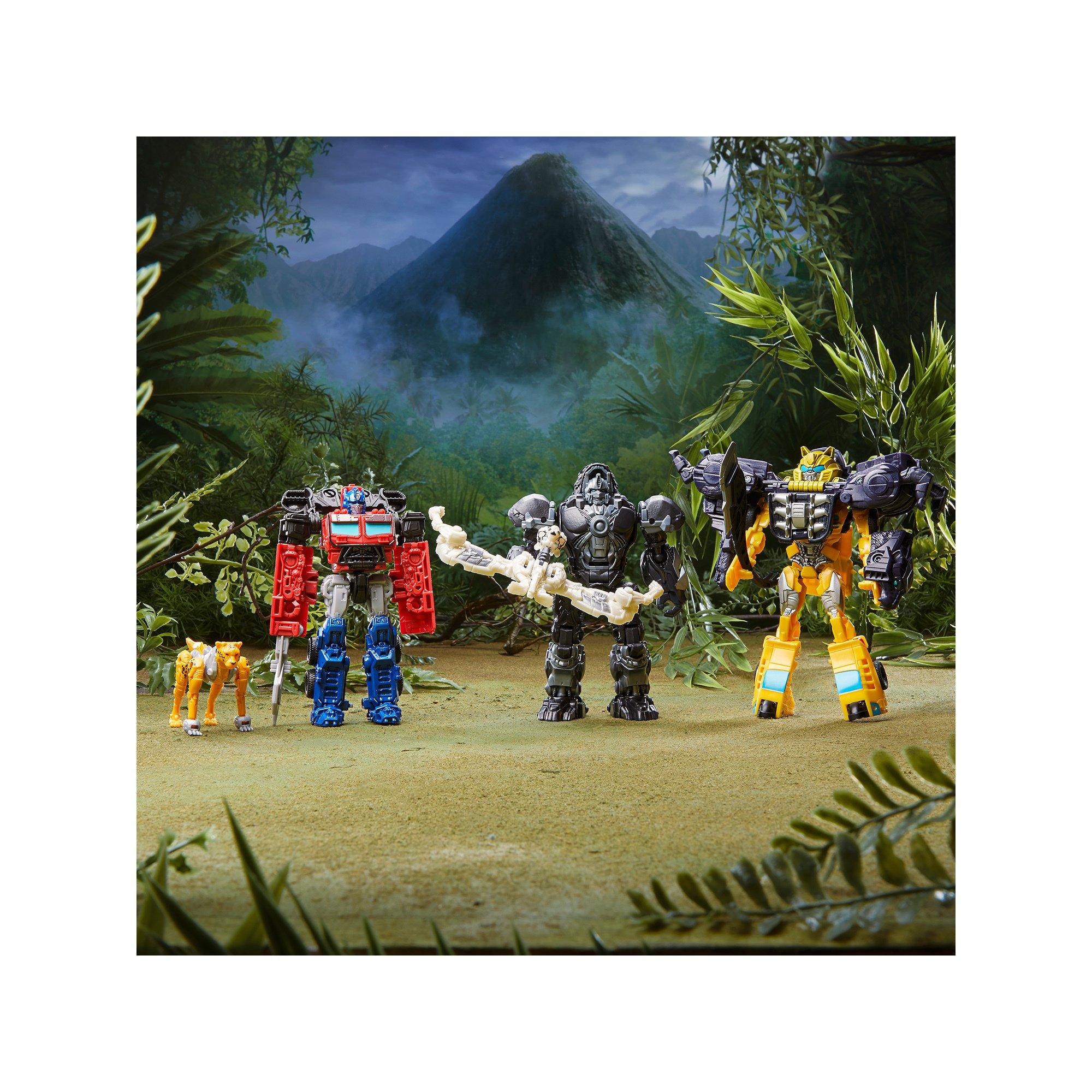 TRANSFORMERS  Beast Combiner, Bumblebee & Snarlsaber 