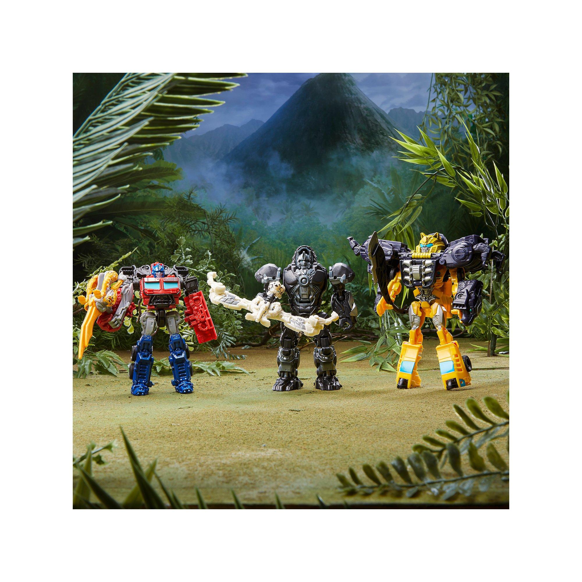 TRANSFORMERS  Beast Combiner, Bumblebee & Snarlsaber 