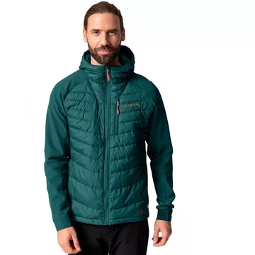 Wattierte Jacke mit Kapuze