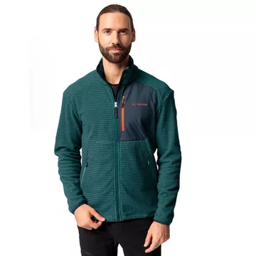 Fleecejacke mit Kapuze