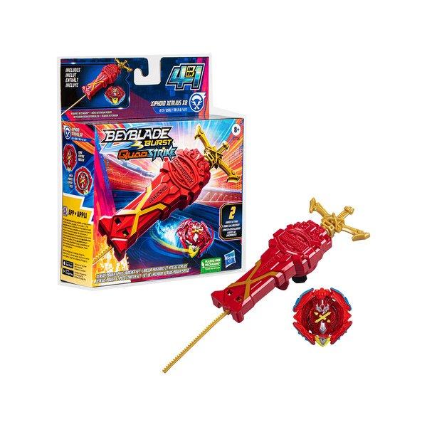 Image of BeybladeBurstQuadStrikeXcaliusPowerSpeedStarterPackMulticolor
