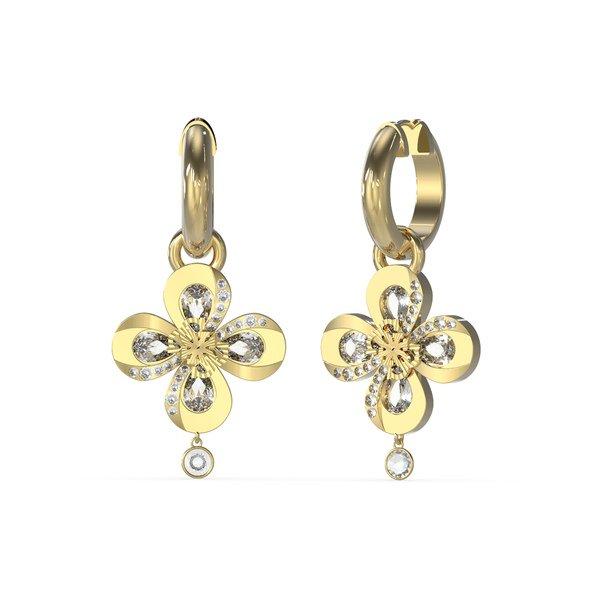 Image of Ohrringe Damen Gold 40mm