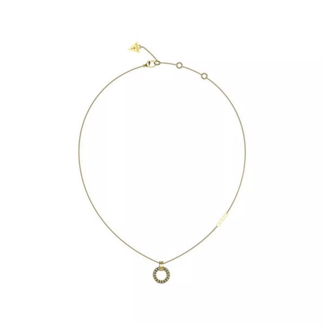 Guess - Halskette, Circle Lights, 40.5CM, Gold