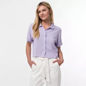 Bluse, kurzarm