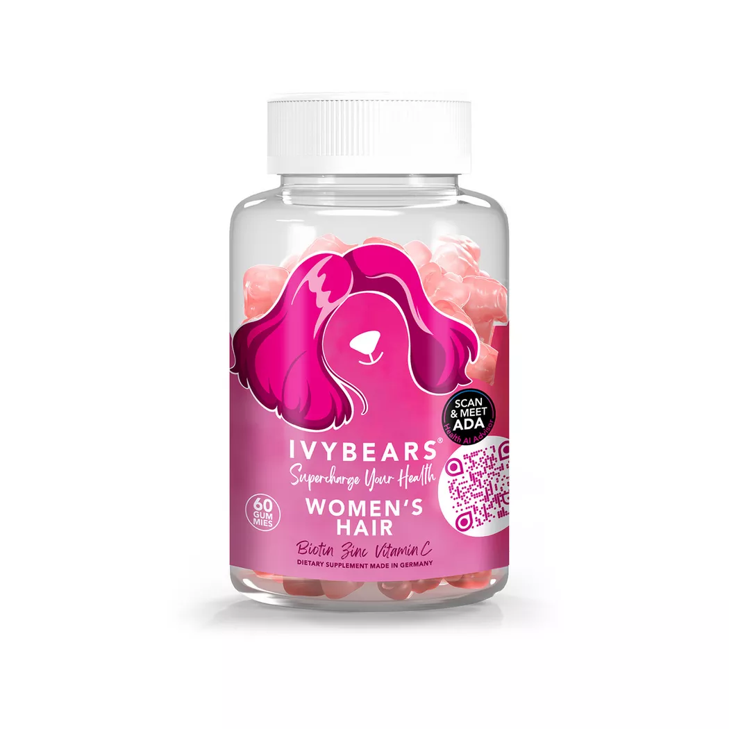 IVYBEARS - Women's Hair, 60 Stück, Rosa
