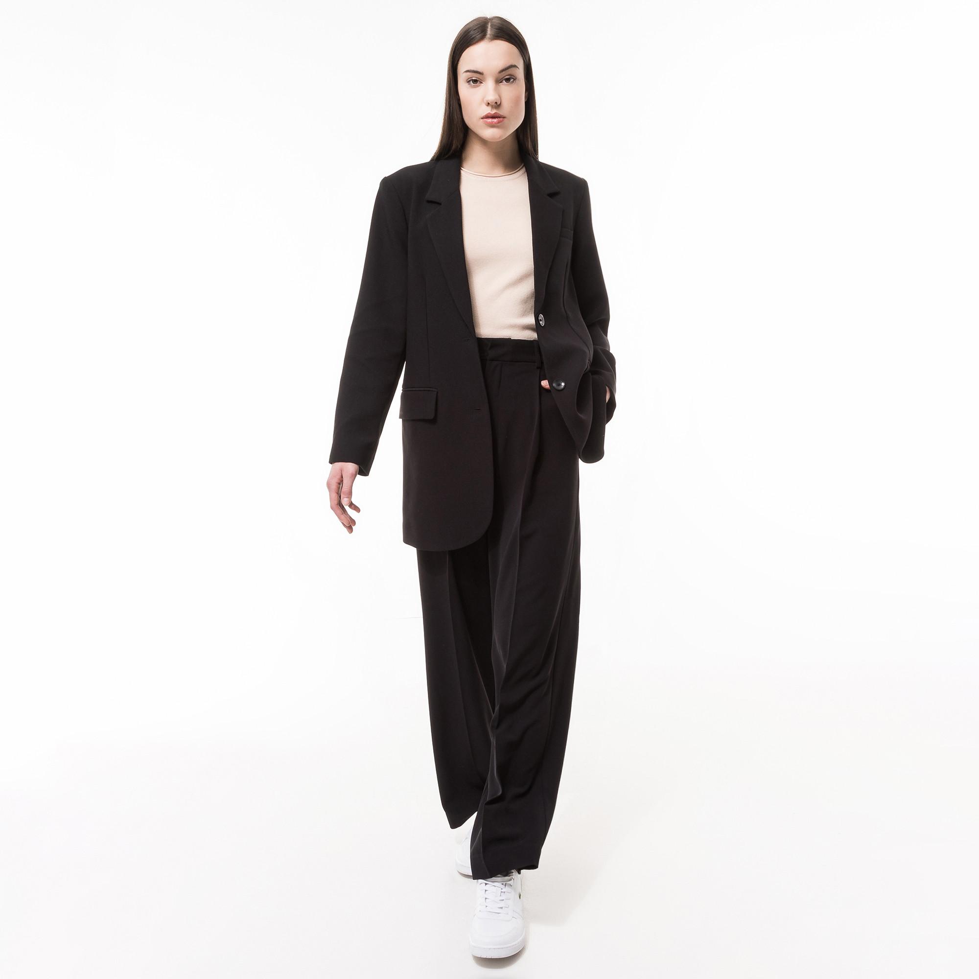 Image of Lange Hose, Loose Fit Damen Black 36