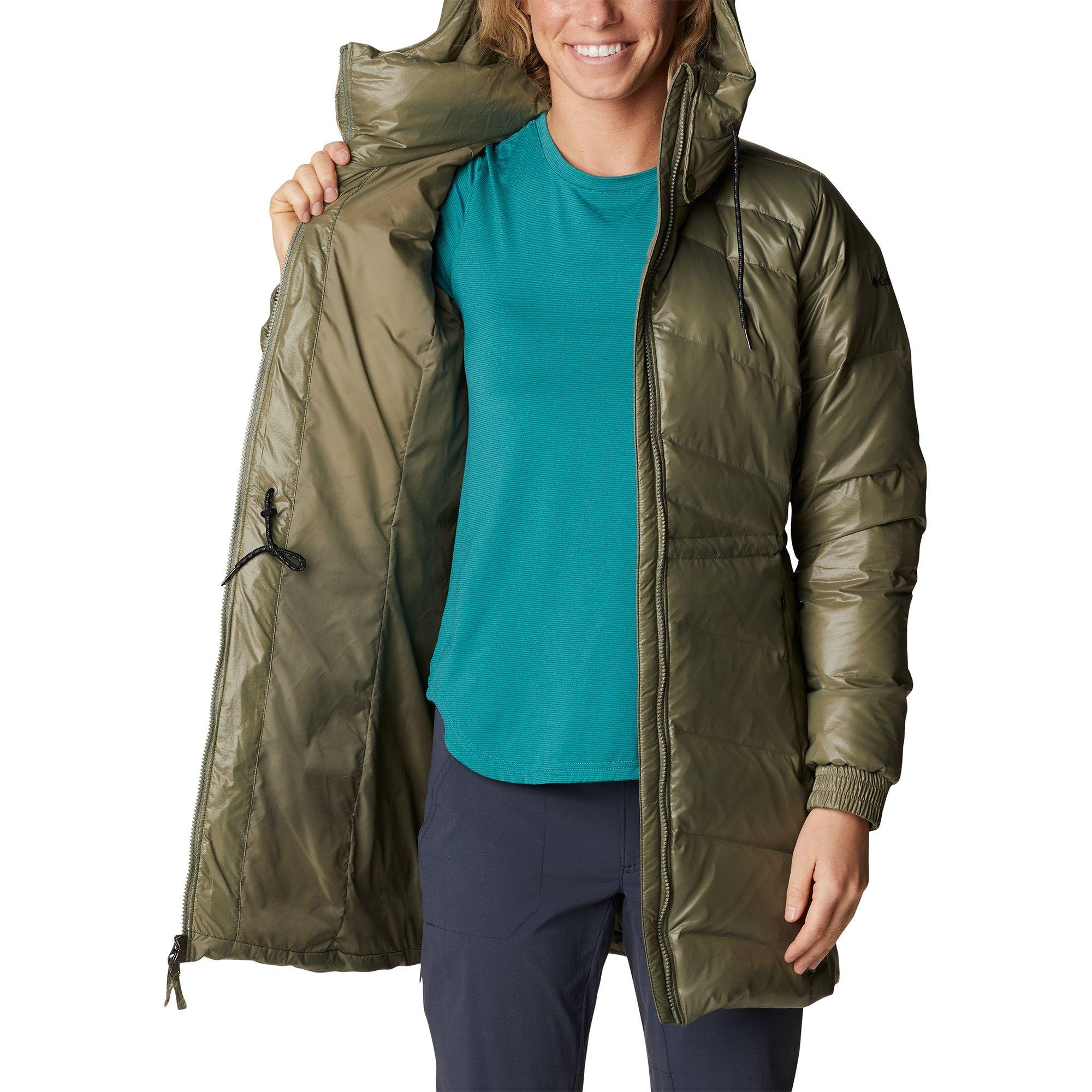 Columbia Icy Heights™ II Down Mid Jacket Jacke, Wattiert mit Kapuze 
