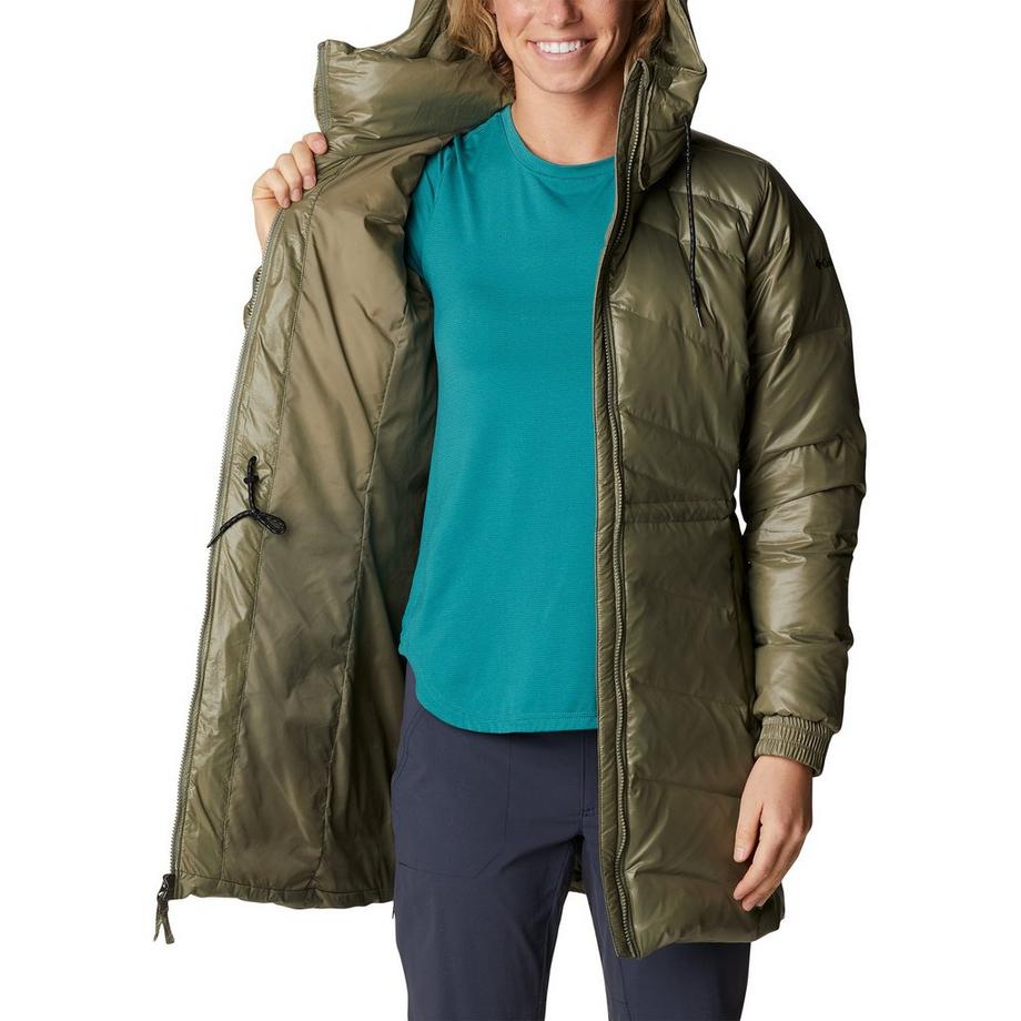 Columbia Icy Heights™ II Down Mid Jacket Jacke, Wattiert mit Kapuze 