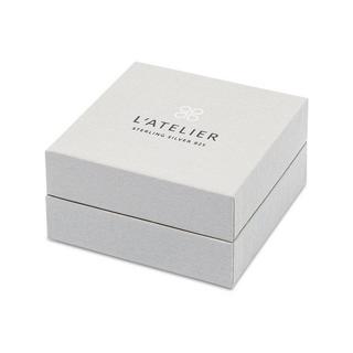 L'Atelier Sterling Silver 925  Orecchini a cerchio 