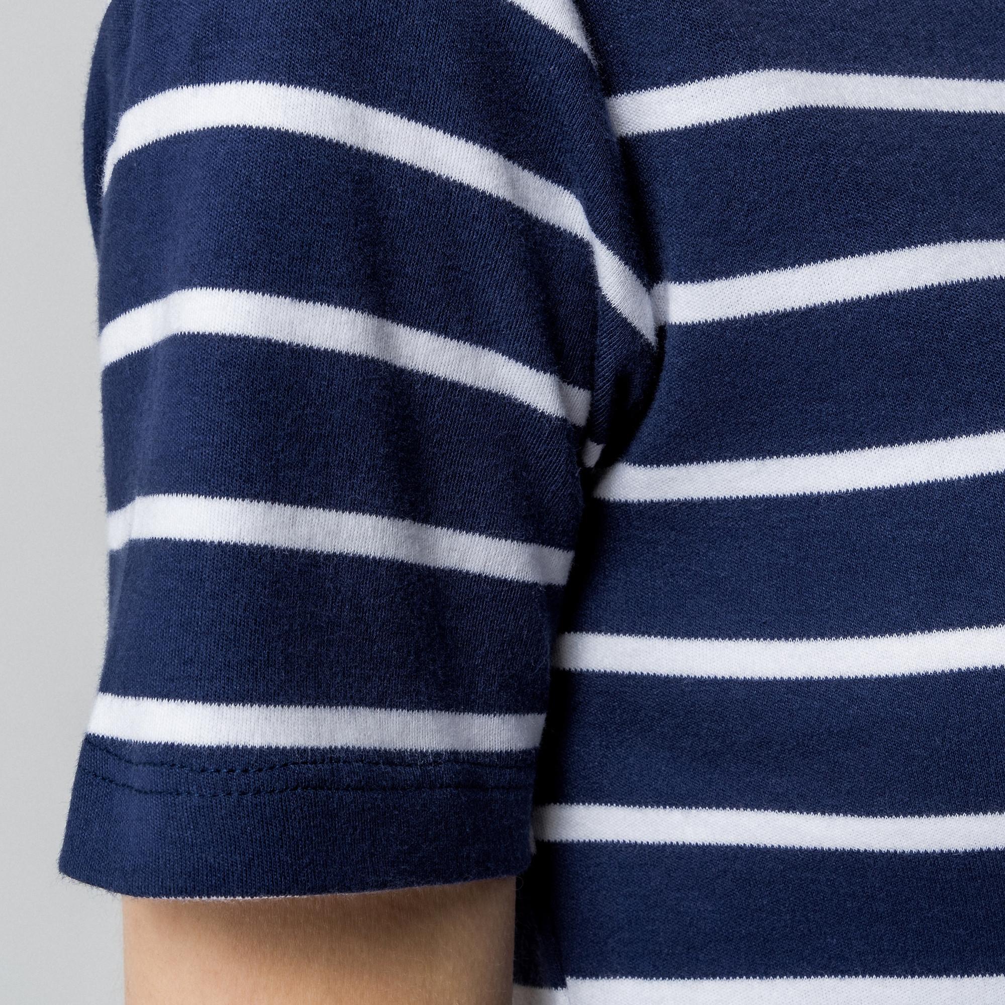 Manor Woman T-shirt rayé col rond manches courtes  