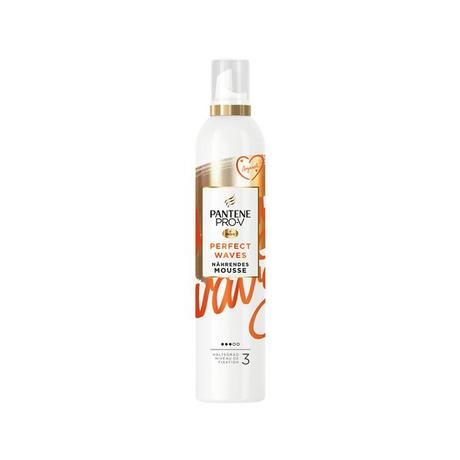 PANTENE  Pro-V Perfect Waves Mousse nutriente per capelli, con olio di Argan 