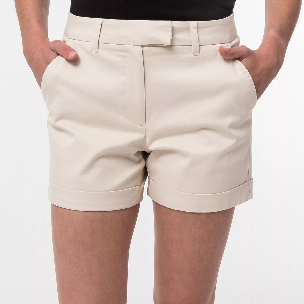 Manor Woman - Shorts, für Damen, Nature, Größe 44