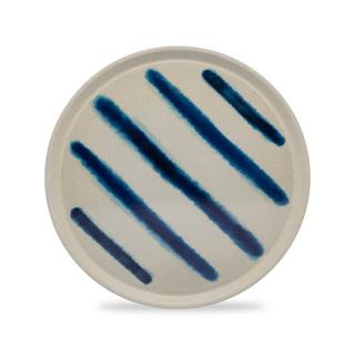 koziol Assiette plate Aqua Stripes 