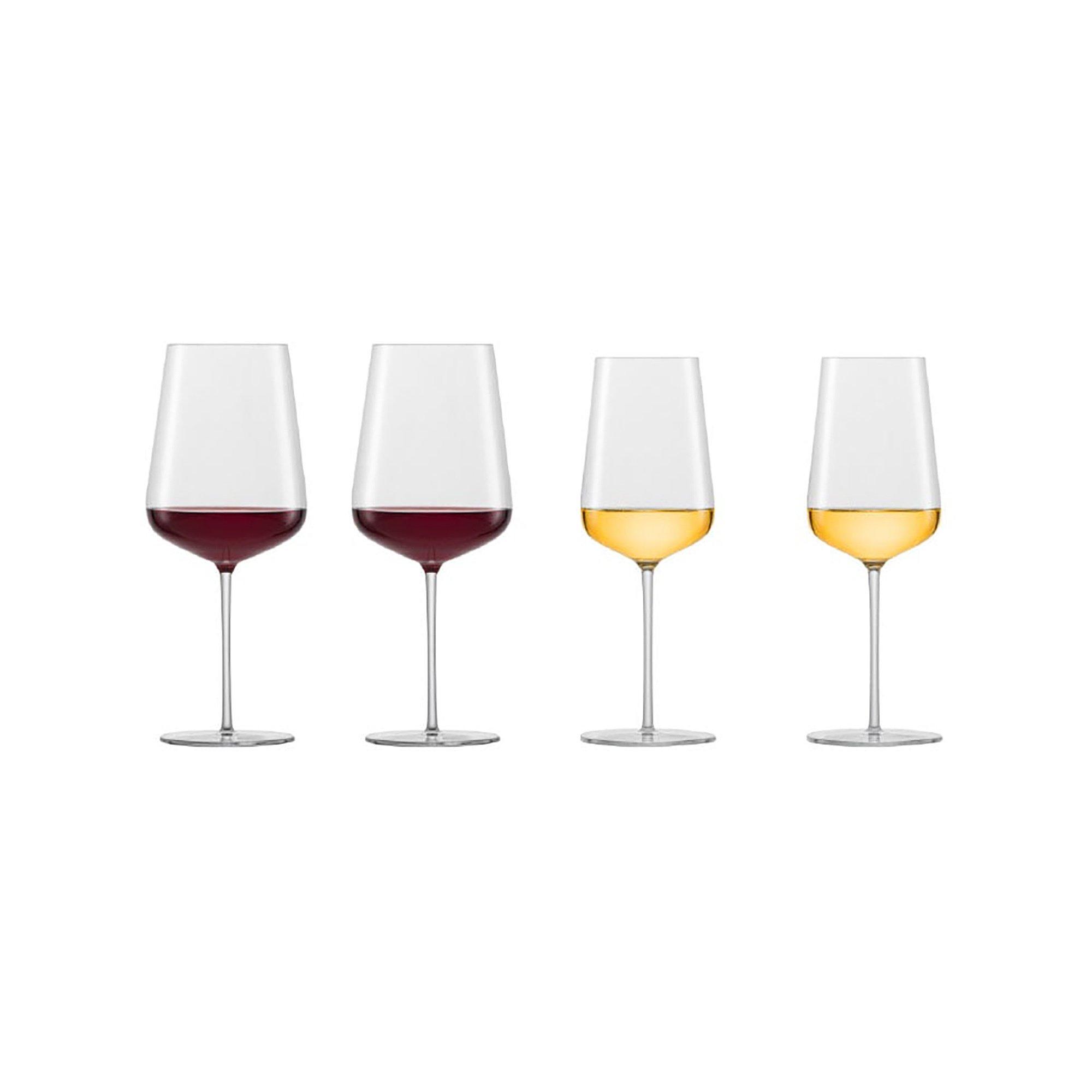 Zwiesel Glas Lot de verres à vin, 4 pièces Vervino 