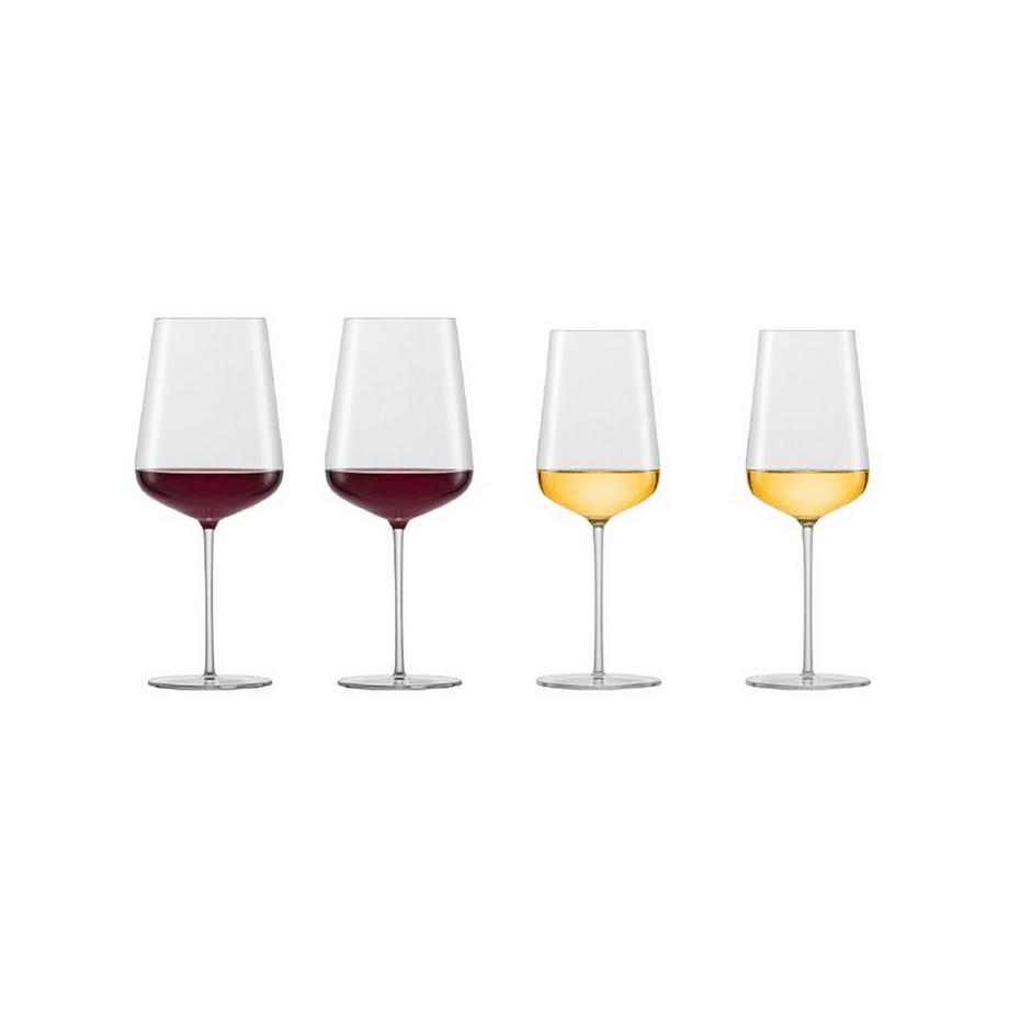 Zwiesel Glas Lot de verres à vin, 4 pièces Vervino 