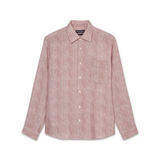 Marc O'Polo Kent collar, long sleeves, one rectangular chest pocket, linen style Hemd, langarm 