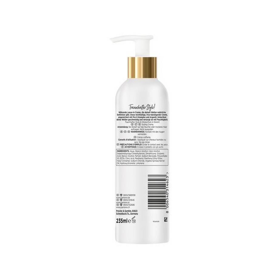 PANTENE  Pro-V Natural Waves Crema nutriente per capelli modellanti, con olio di Argan 