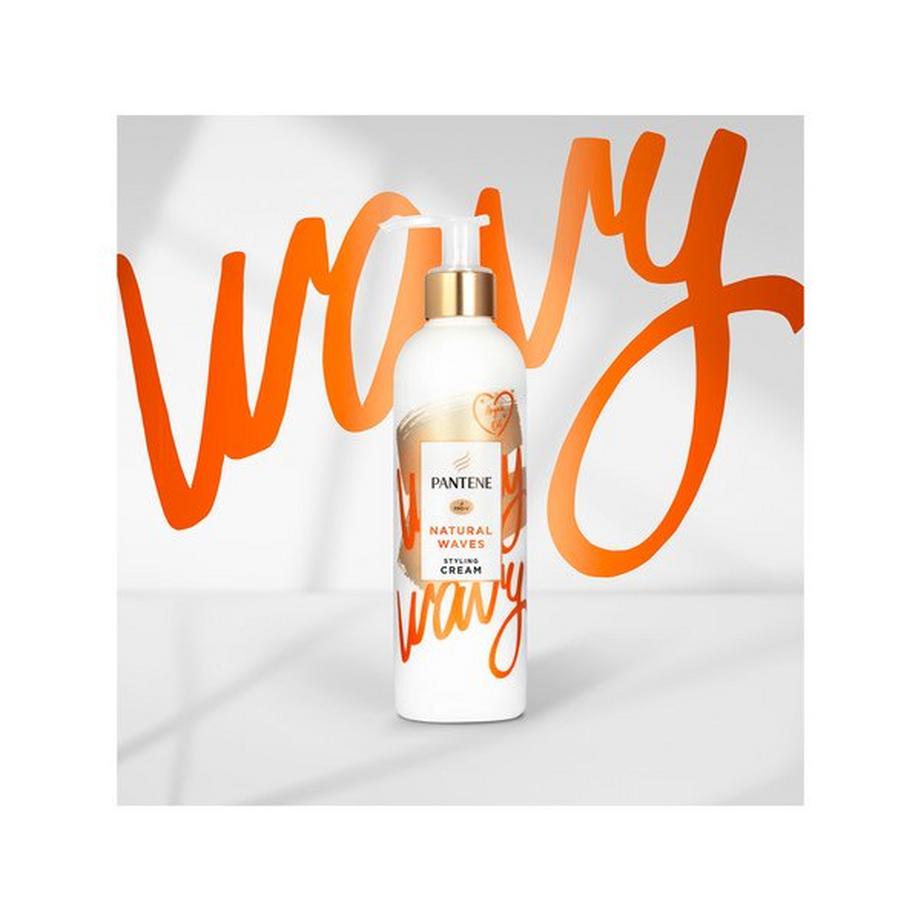 PANTENE  Pro-V Natural Waves Crema nutriente per capelli modellanti, con olio di Argan 