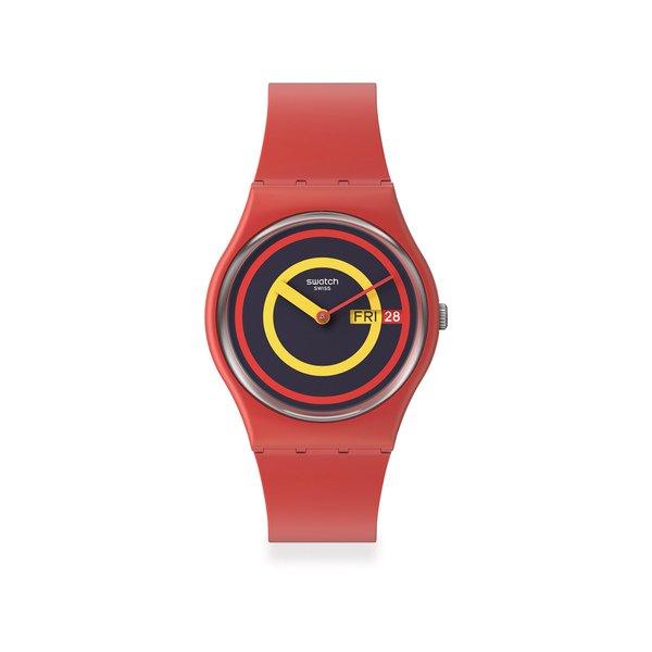 swatch SWATCH CONCENTRIC RED Horloge analogique 