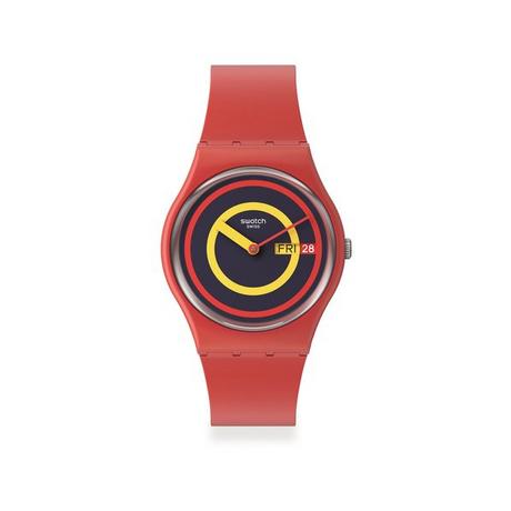 swatch SWATCH CONCENTRIC RED Horloge analogique 