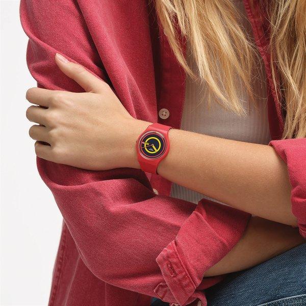 swatch SWATCH CONCENTRIC RED Horloge analogique 