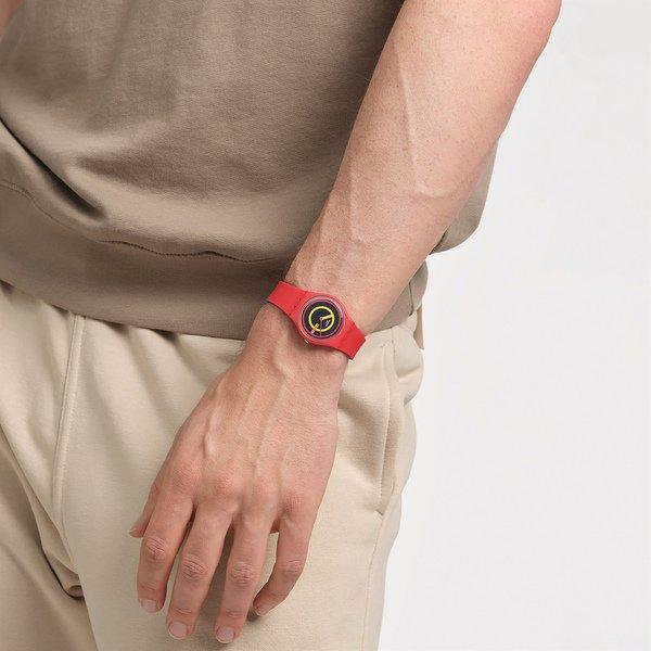 swatch SWATCH CONCENTRIC RED Horloge analogique 