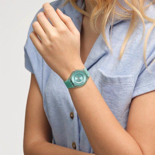 swatch PASTELICIOUS TEAL Analoguhr 