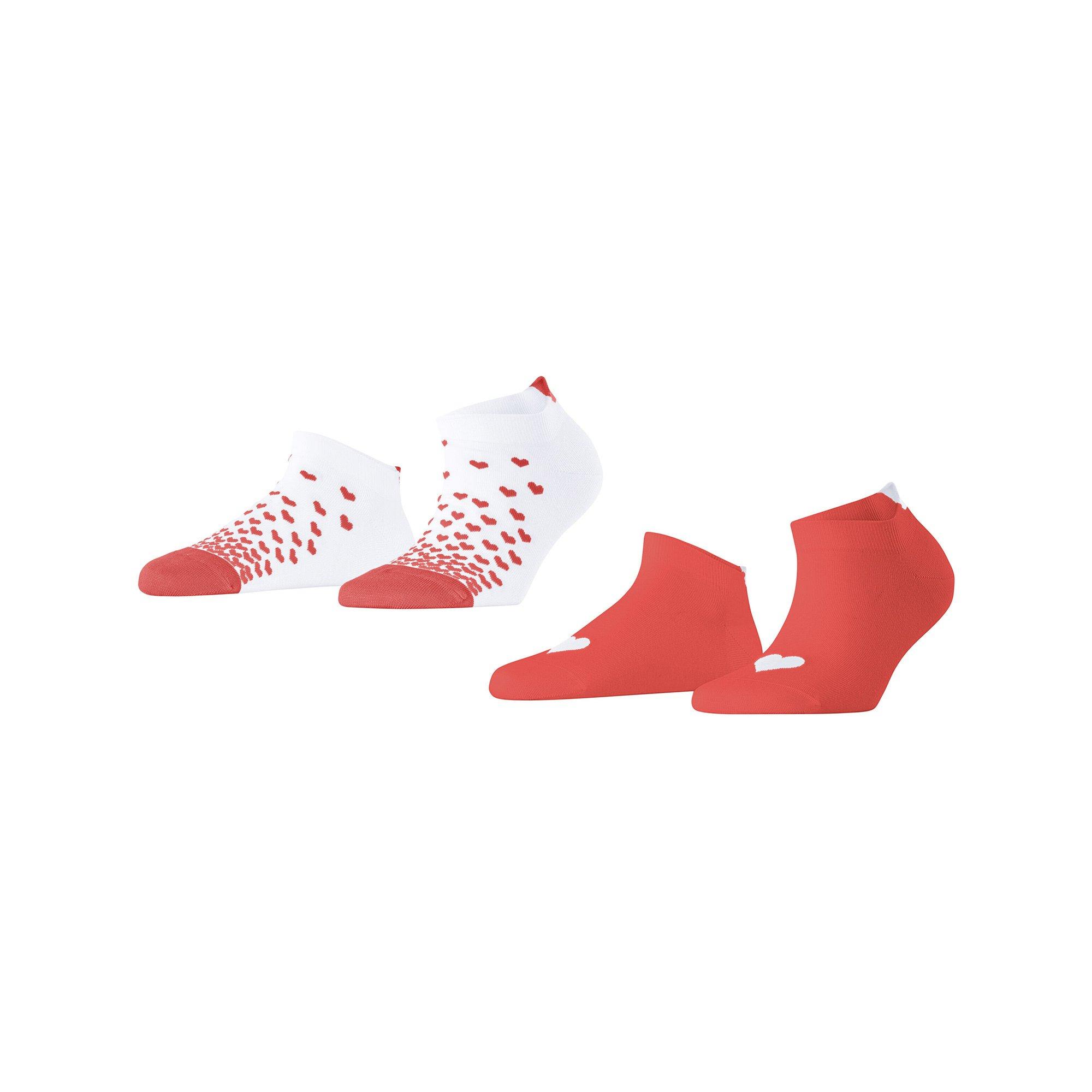 Image of Sneaker Socken Damen Orange 39-42