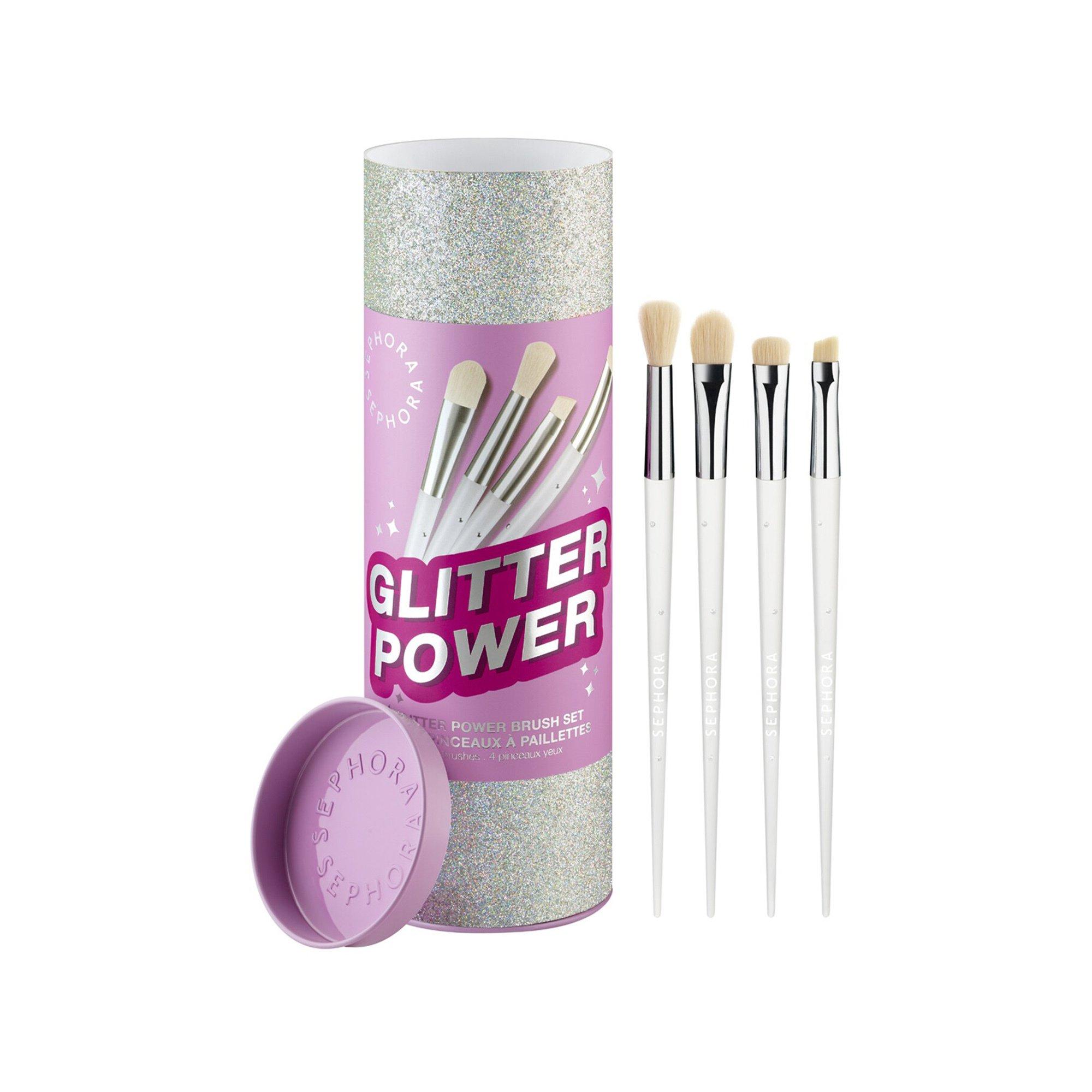 Image of Glitter Power Brush Set - Set Mit 4 Augenpinseln Damen Fantasie 4 pezzi
