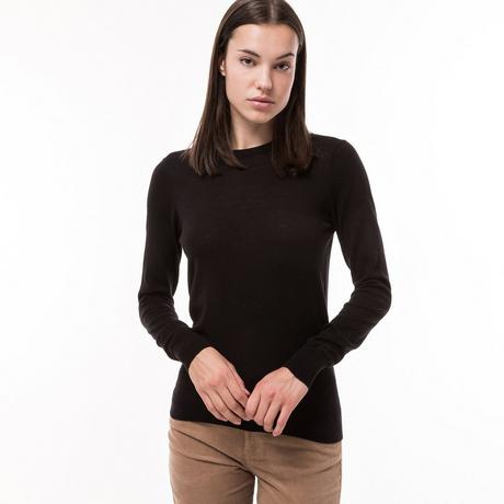 Manor Woman Merino Col Rond Manches Longues Pull  