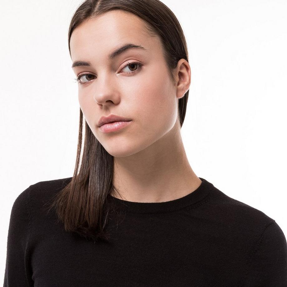 Manor Woman Merino Girocollo Maniche Lunghe Pullover  